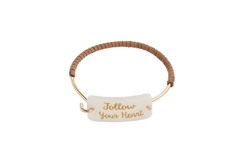 Custom Name or Saying Plaque with Mixed Bangle Bracelet