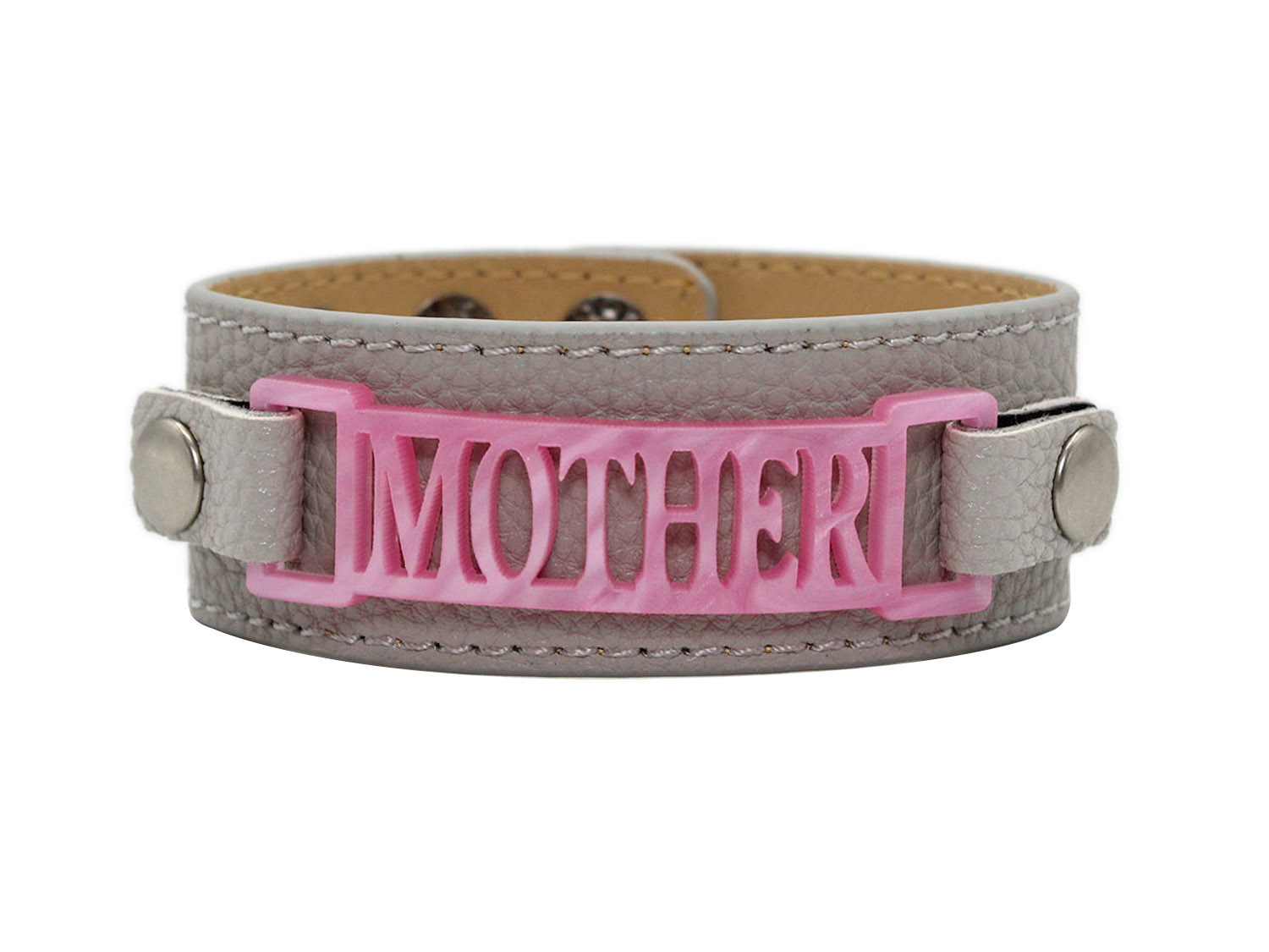 Classic Cuff with Zoe Style Plaque "Mother"