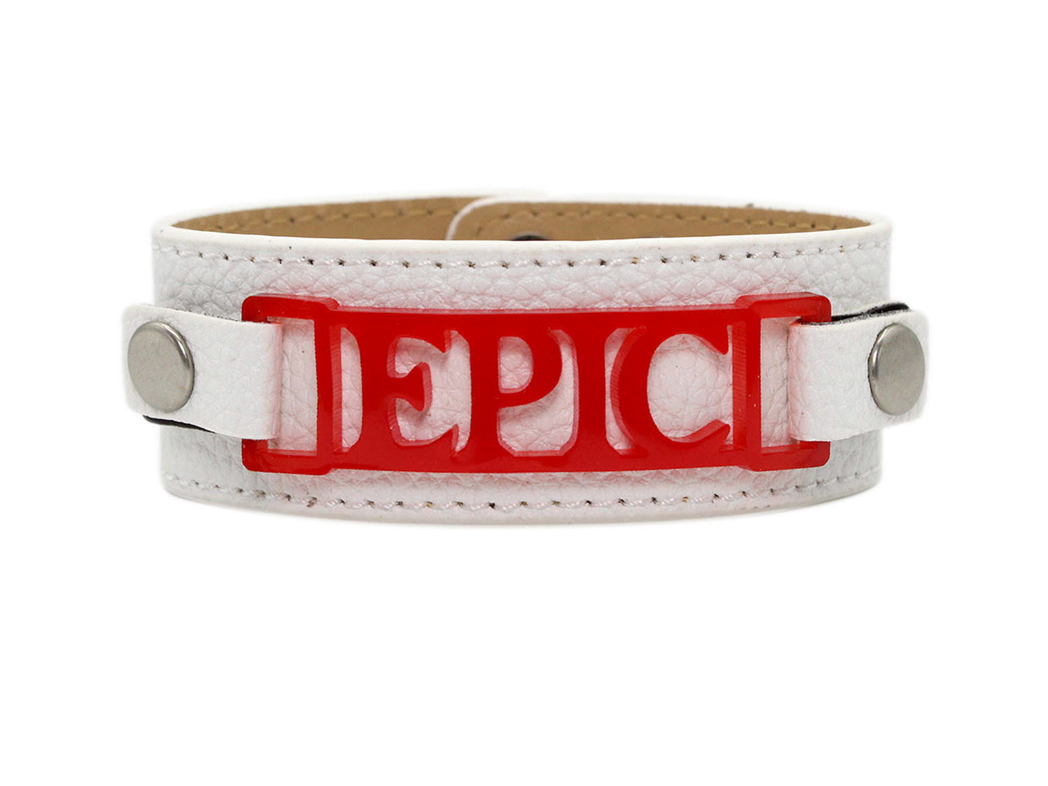 Classic Cuff with Zoe Style Plaque "Epic"