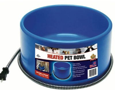 3qt Heated Pet Bowl
