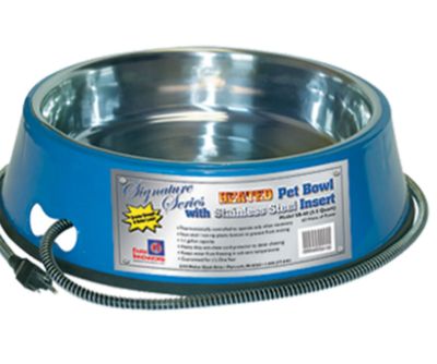 5.5qt Heated Pet Bowl