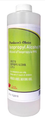 Alcohol Isopropal 99%  3.8L