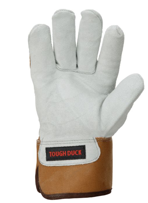 Cow Split Leather Fitters Glove, Pile Lined