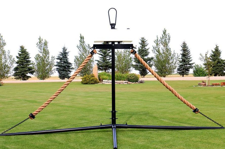 Double Rope Cattle Oiler