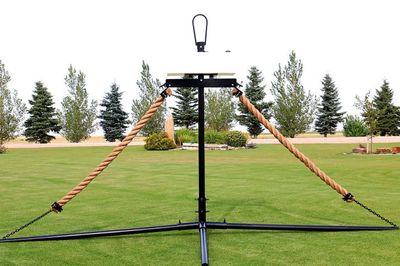 Double Rope Cattle Oiler