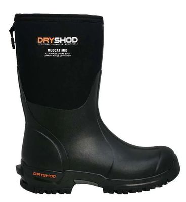 Dryshod Men's Mudcats Mid Black