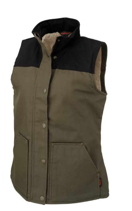 Duck Sherpa Lined Vest
