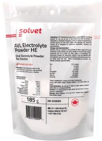 Electrolyte Pwd HE 185gm