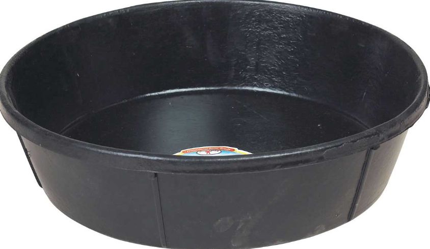 feeder Rubber Pan H.D 3 Gal