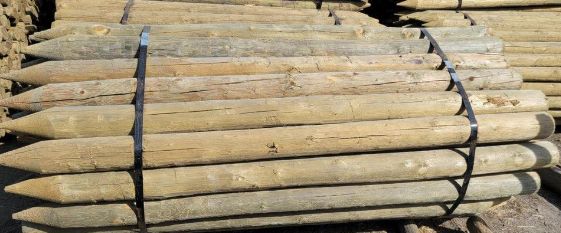 Fence Post, 5&quot; to 6&quot; x 8&#39;