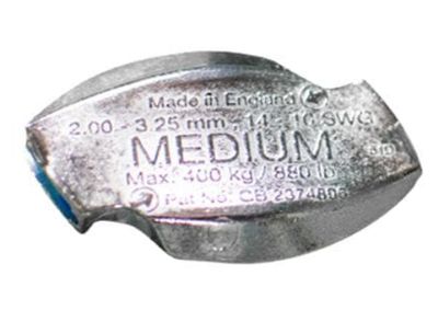 Gripple Medium for 14-10ga Wire, Trellis Wire, Field Fence, or Electric Wire 200 Count &amp; 1 Release Key