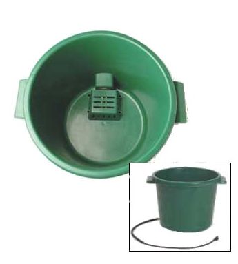 Heated Plastic Tub 16 Gal