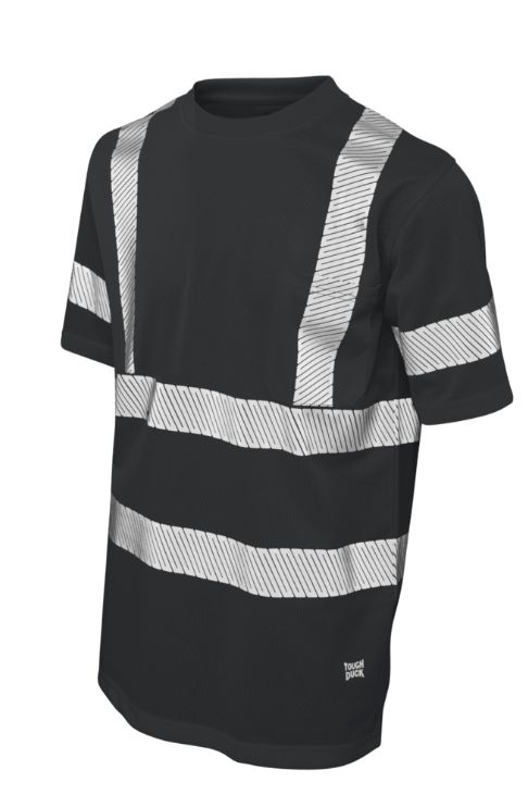 Micro Mesh Short Sleeve Safety T-Shirt W/Pocket
