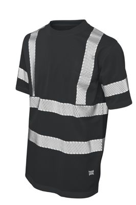 Micro Mesh Short Sleeve Safety T-Shirt W/Pocket