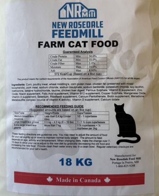New Rosedale Cat Food