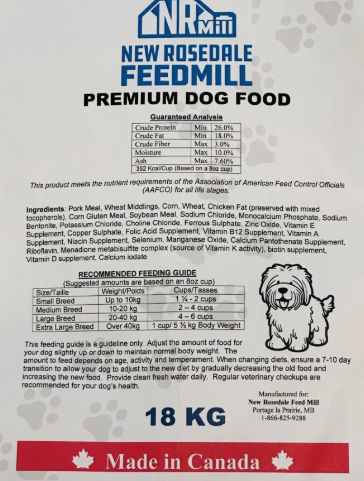 New Rosedale Premium Dog 18 Kg