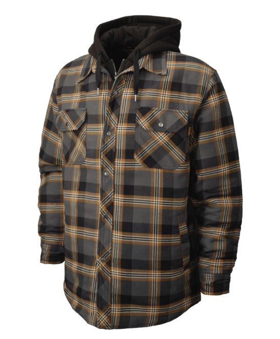 Plaid Quilt Lined Jacket