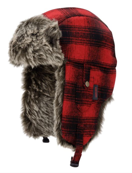 Plaid Aviator Hat