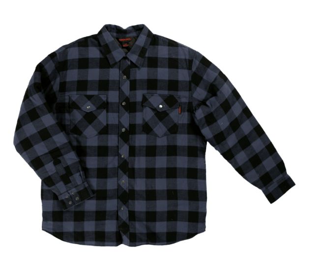 Quilted Lined Flannel Shirt