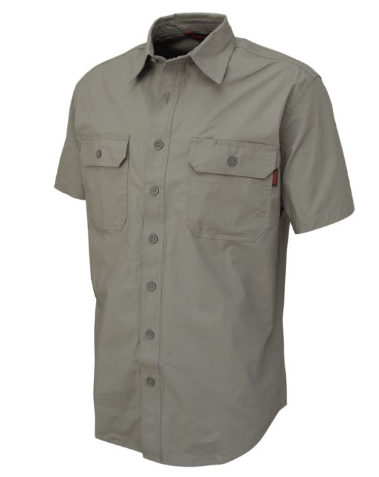 Short Sleeved Stretch Ripstop Shirt