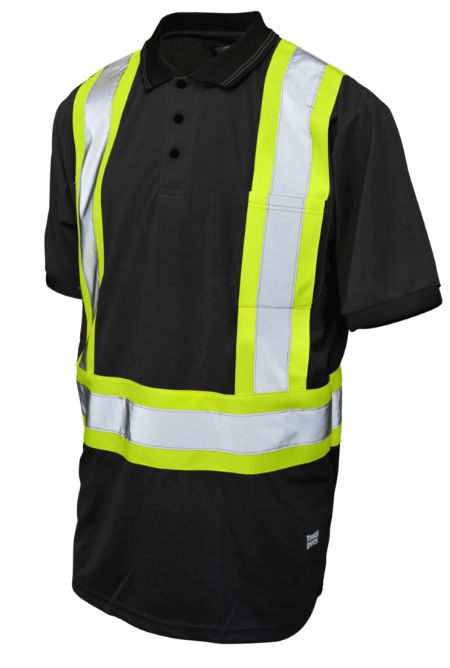 short sleeve safety polo shirt