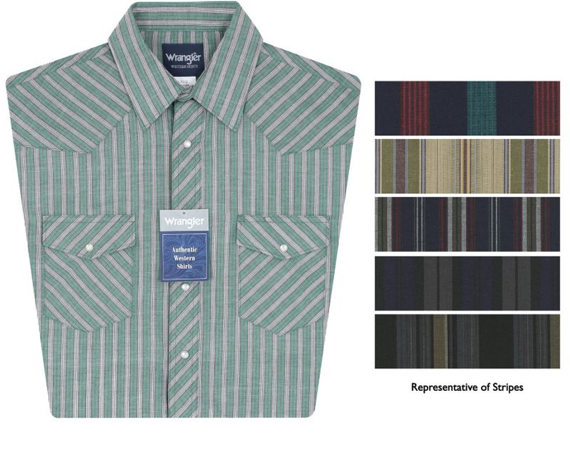 Sport Western Snap Shirt - Long Sleeves (Big &amp; Tall Sizes) - Assorted - Assorted other colors