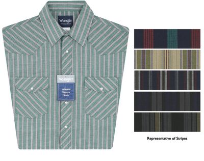 Sport Western Snap Shirt - Long Sleeves (Big &amp; Tall Sizes) - Assorted - Assorted other colors