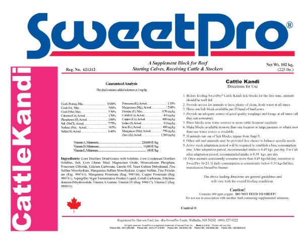 Sweet Pro Cattle Kandi