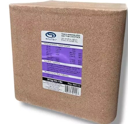 Trace Mineral Salt Block Saltec Purple Label