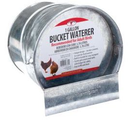 Waterer Bucket Tipovr Glv 1gal