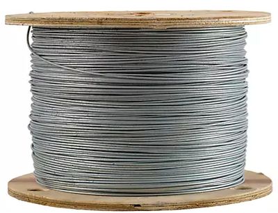 Wire, Hi-Tensile Smooth Fence 12 1/2 Ga 100lbs