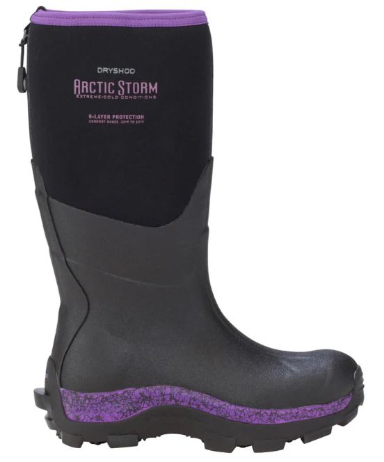 Women's Arctic storm High Black and Purple