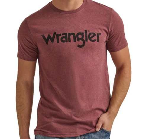 Wrangler Men's Reg Tee Distressed Kabel