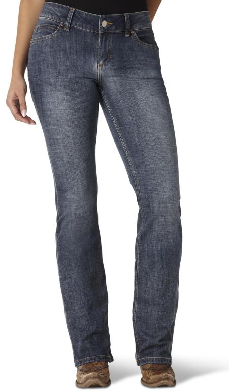 Wrangler® Mid Rise Jean - Blue