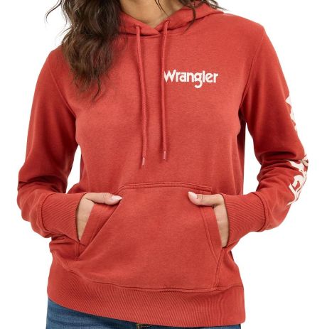 Wrangler® Retro® Americana Hoodie - Rust