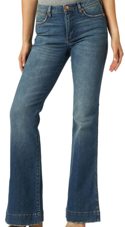 Wrangler® Retro® Premium Trouser Jean - High Rise - Bailey -Shelby