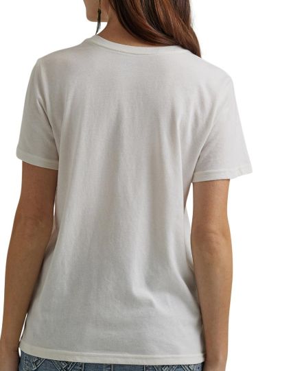 Wrangler Retro® Year-Round Short Sleeve T-Shirt - Regular Fit - Marshmallow Heather