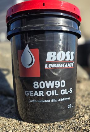 80W90 SYN Gear Oil GL5, 20L $5.80/L + $0.18/L EHC