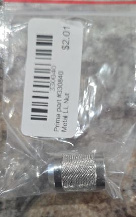 Prima part #330840 Metal LL Nut