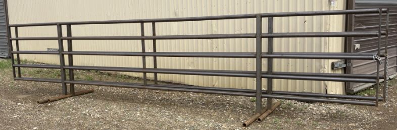 24' 5 Bar Free Standing Panel (Nov 25 Production)