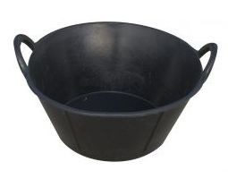 BK Rubber pan with Handles 6.5 gal
