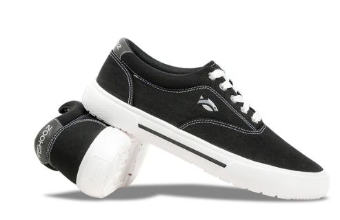 Fishooz Men's Sunbrella Lace Black and white