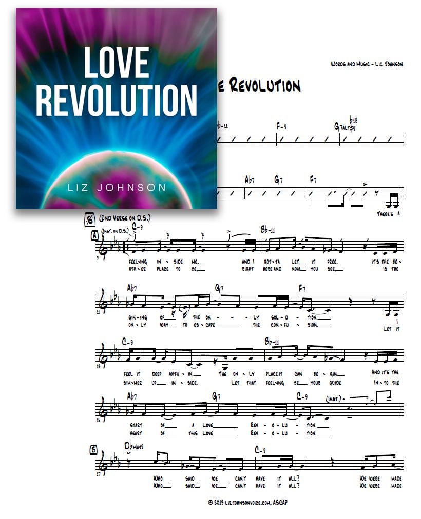 Lead Sheet for Love Revolution