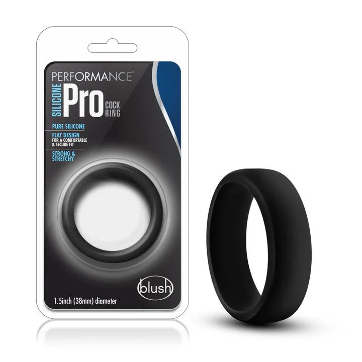 Performance - Silicone Pro Cock Ring - Black