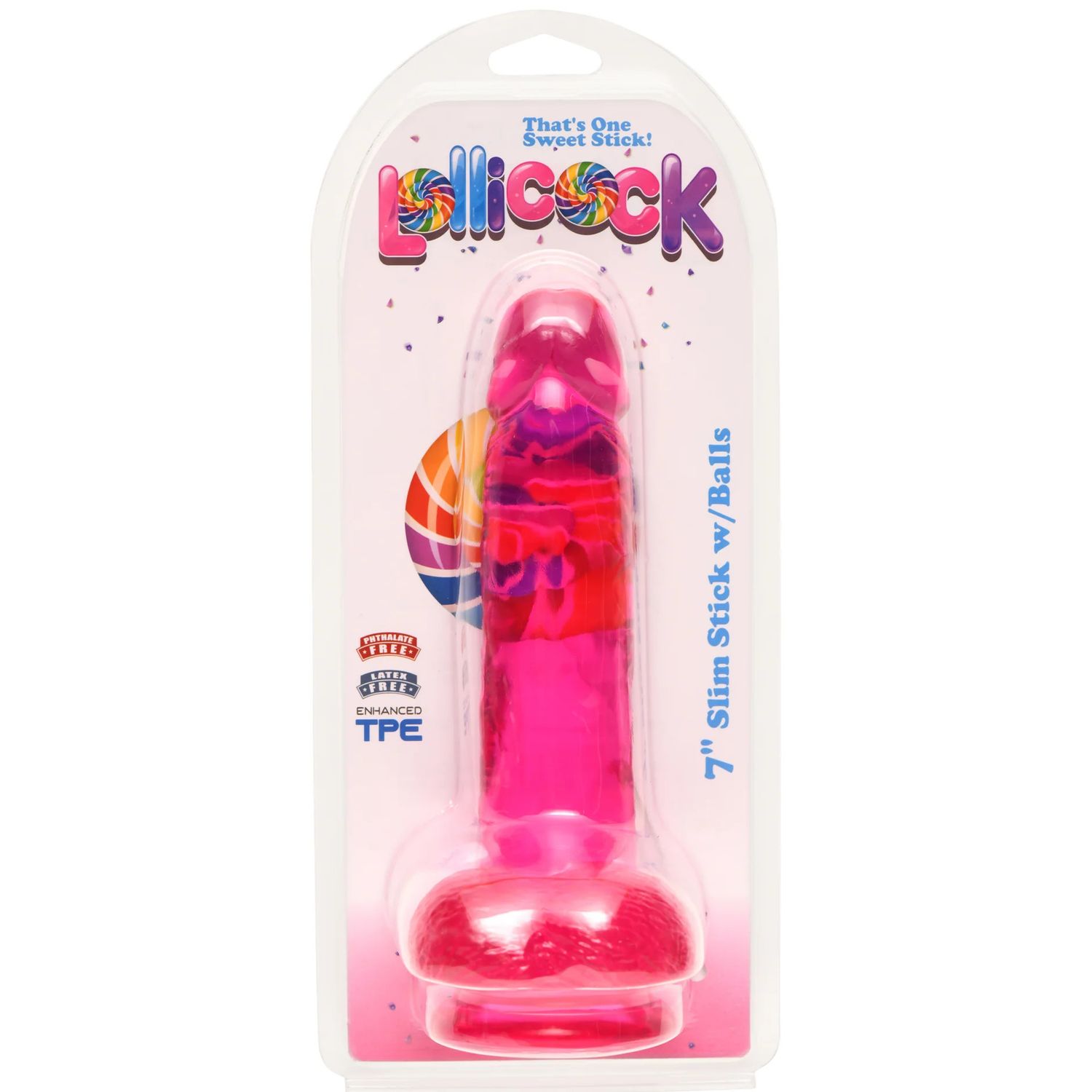 7" Slim Stick w/ Balls - Cherry Ice
