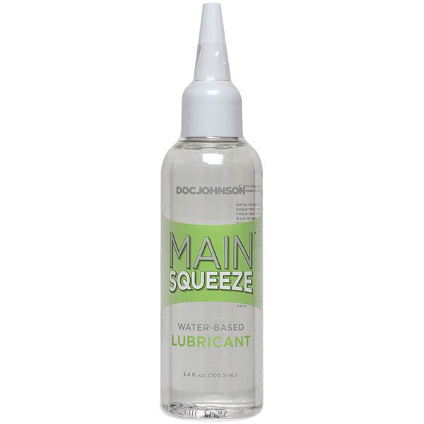 Main Squeeze - Water-Based Lubricant - 3.4 fl. oz.