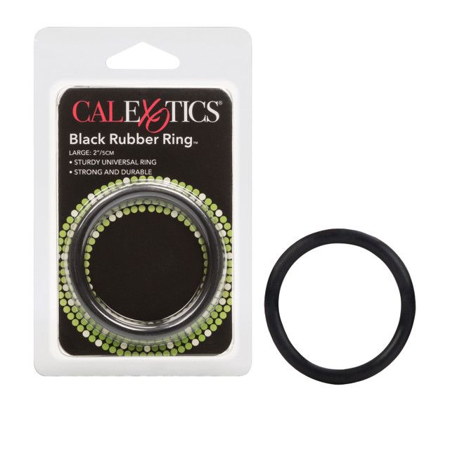 Black Rubber Ring - Large