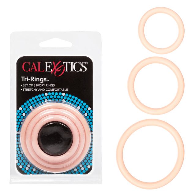 Tri-Rings - Ivory