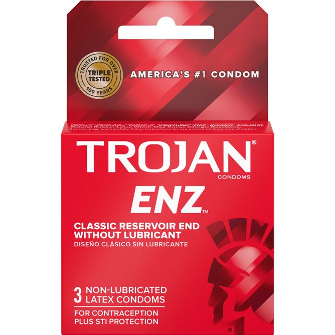 Trojan - Lubricant Free - 3ct