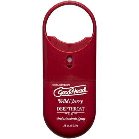 GoodHead - Deep Throat Spray To-Go - Cherry - .30 fl. oz.-